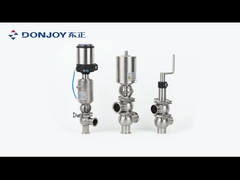 316L Valvola di sedile pneumatica di inversione farmaceutica