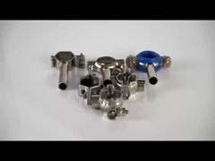 Servizio sanitario per tubi ad alta pressione in acciaio inossidabile / pinza per tubature 13MHP SS304/ pinza singola