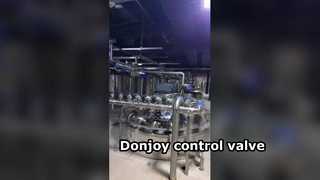 La valvola di controllo Donjoy utilizza la fabbrica del cliente