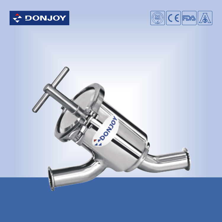 Tipo filtro, acciaio inossidabile del morsetto Y dell'ANSI 304 ss Y del filtro sanitario di DN40