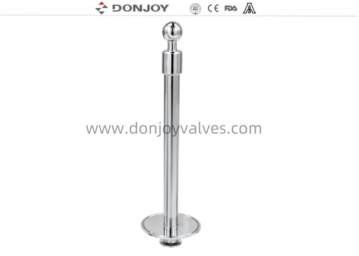 SS316L Sanitario in acciaio inossidabile long type rotante CIP spray ball
