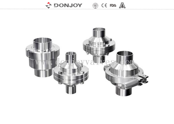 Flanged DN80 DN11853 Aseptic Weld Hydraulic Check Valves