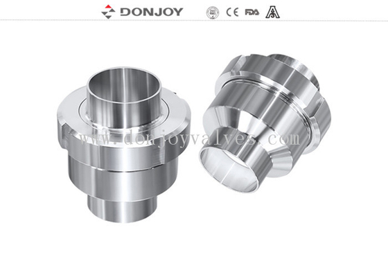 Food / Beverage Sanitary High Pressure Check Valves Mirror Matt Polished