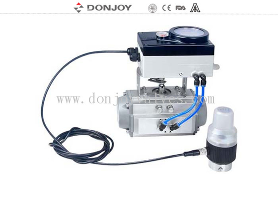 Square type intelligent valve positioner for Non-retention ball valve
